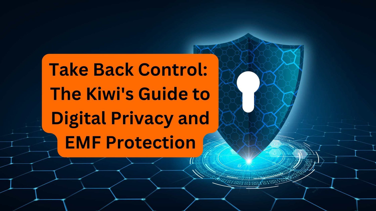 Take Back Control: The Kiwi's Guide to Digital Privacy and EMF Protection - SCRT - It's your choice