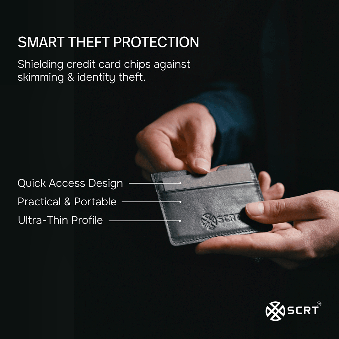 SCRT Anti-Theft Card Wallet