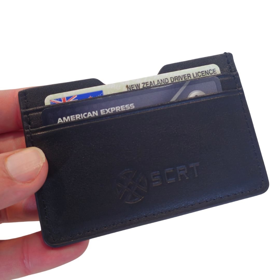 Anti - Theft RFID Card Holder Wallet - SCRT - It's your choice