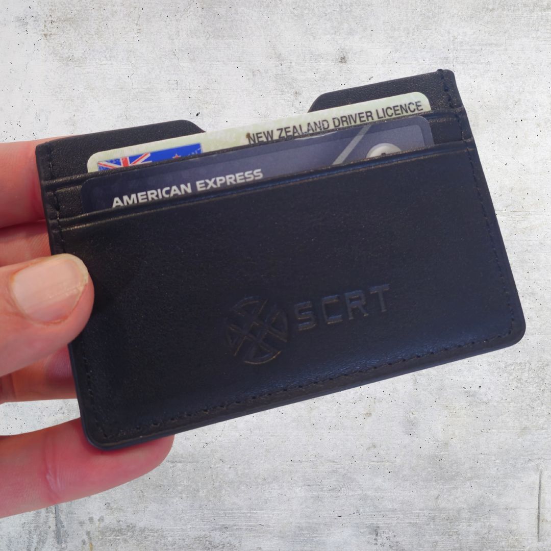 Anti - Theft RFID Card Holder Wallet - SCRT - It's your choice