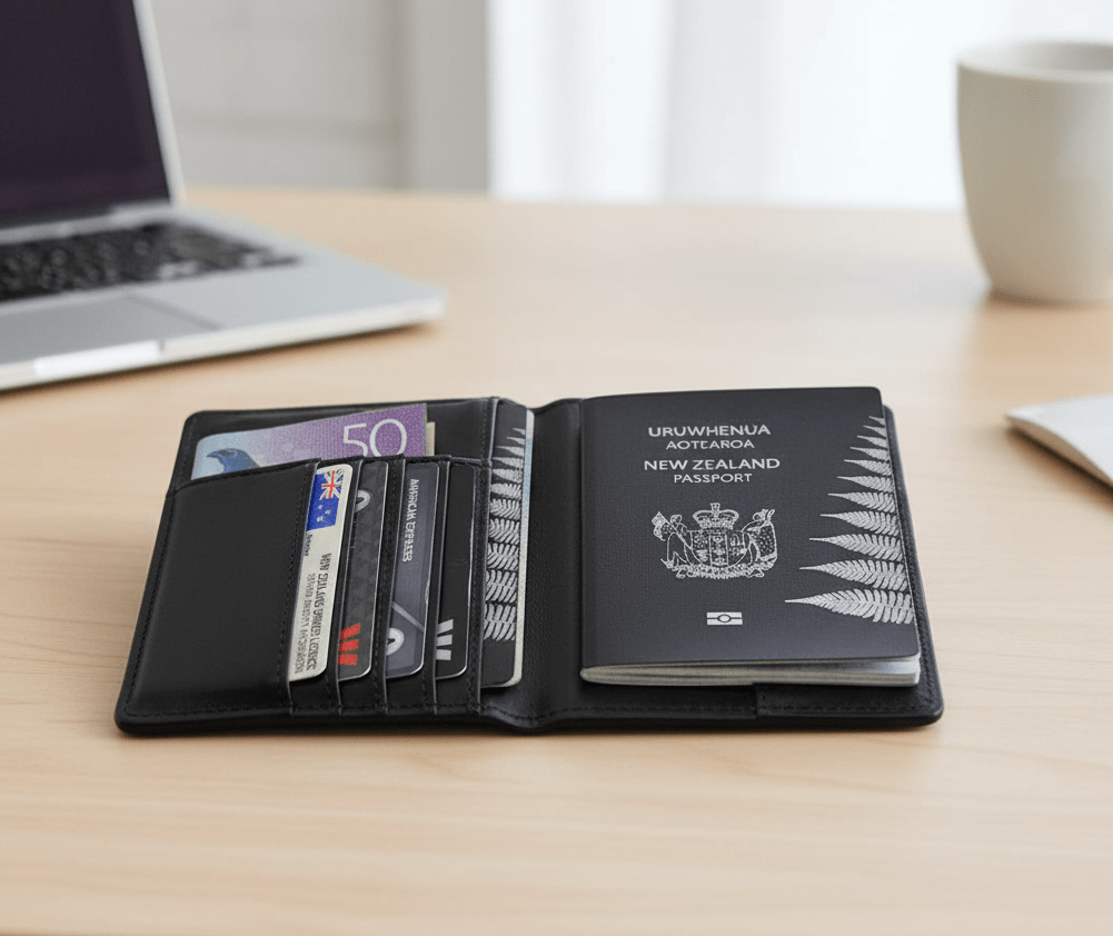 Anti Theft RFID Passport Holder - Card Wallet - SCRT - It's your choice