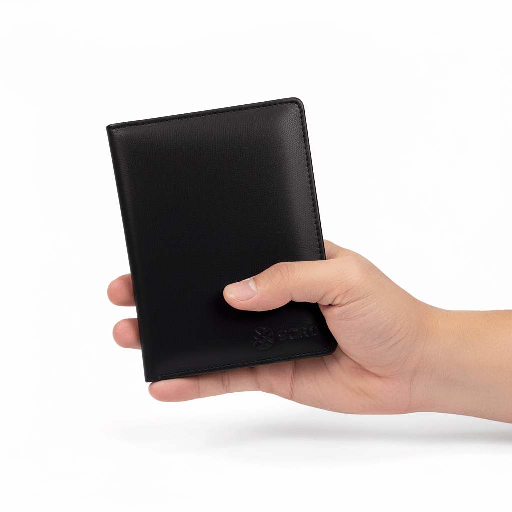 SCRT Anti-Theft RFID Passport Holder