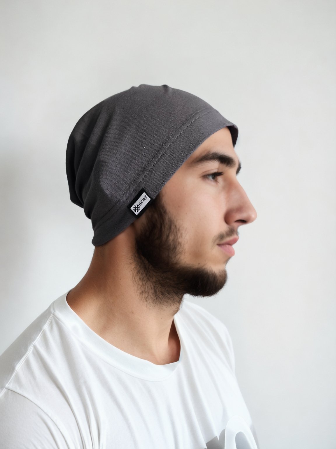 EMF Blocking beanie by SCRT blocks 99% of EMF radiation - Asphalt - SCRT - It's your choice