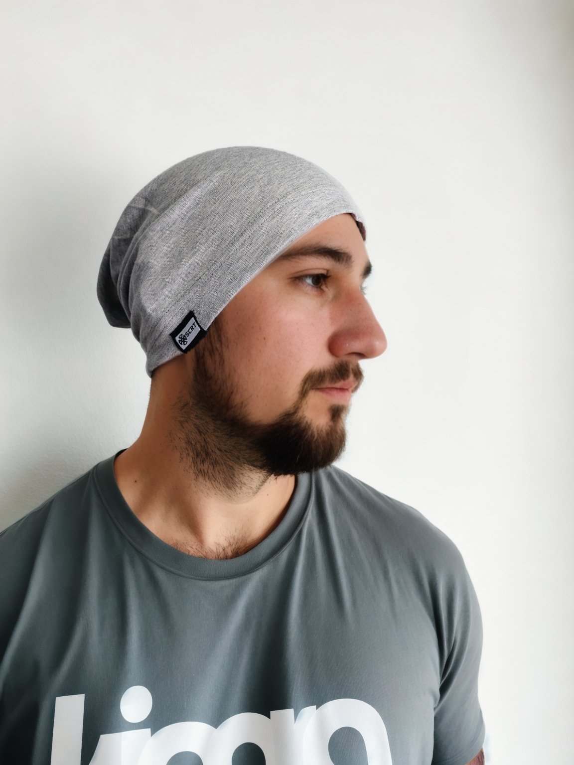 EMF Blocking beanie by SCRT blocks 99% of EMF radiation - Grey - SCRT - It's your choice