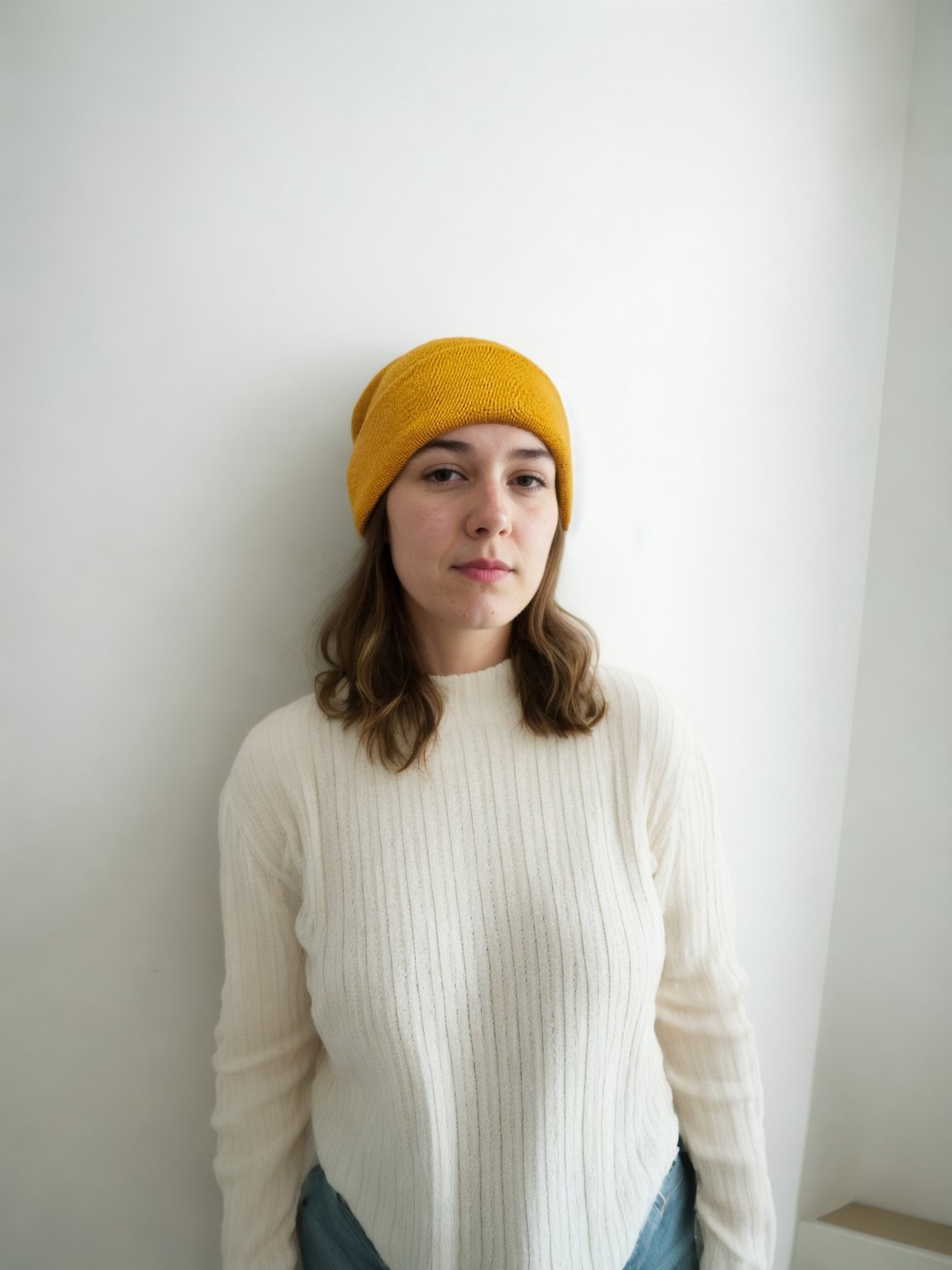 EMF Blocking Warm Wool Beanie by SCRT - Yellow - SCRT - It's your choice