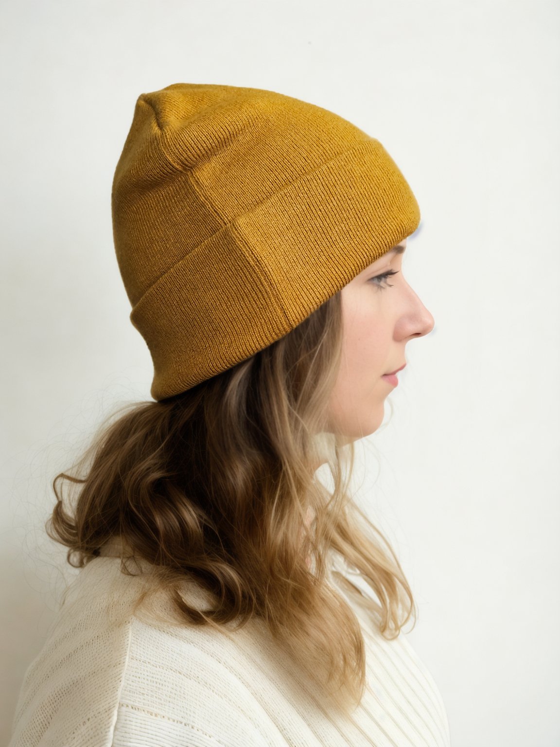 EMF Blocking Warm Wool Beanie by SCRT - Yellow - SCRT - It's your choice