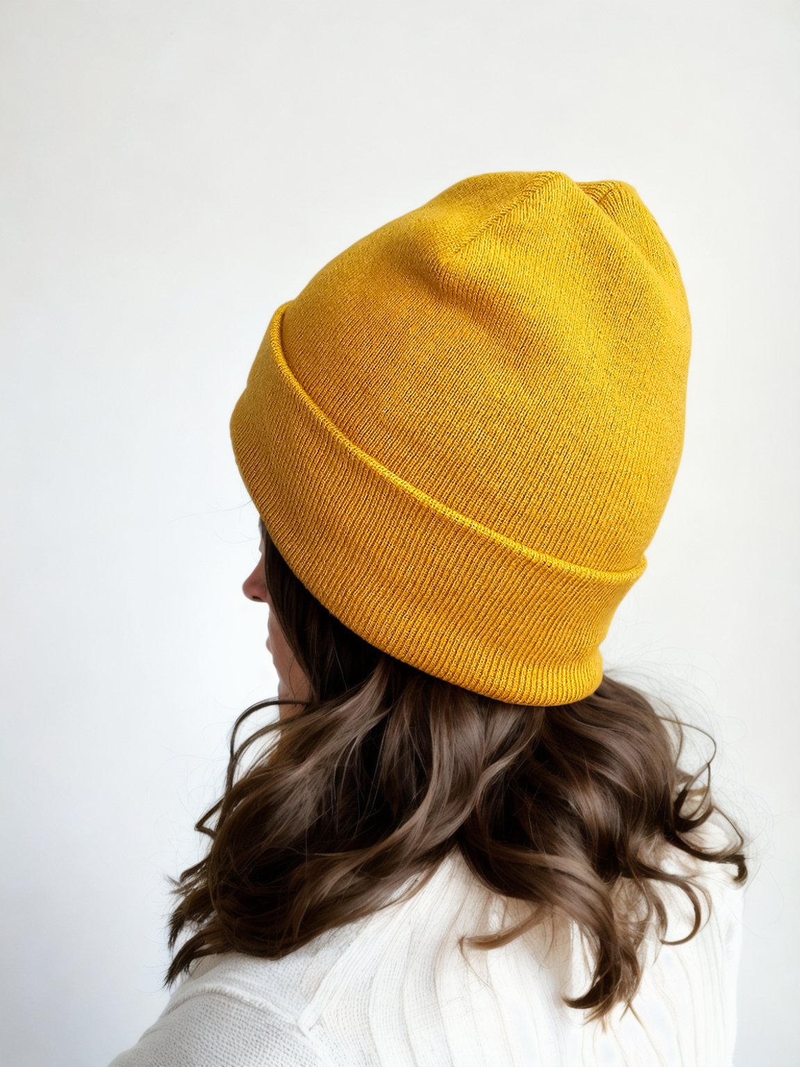 EMF Blocking Warm Wool Beanie by SCRT - Yellow - SCRT - It's your choice