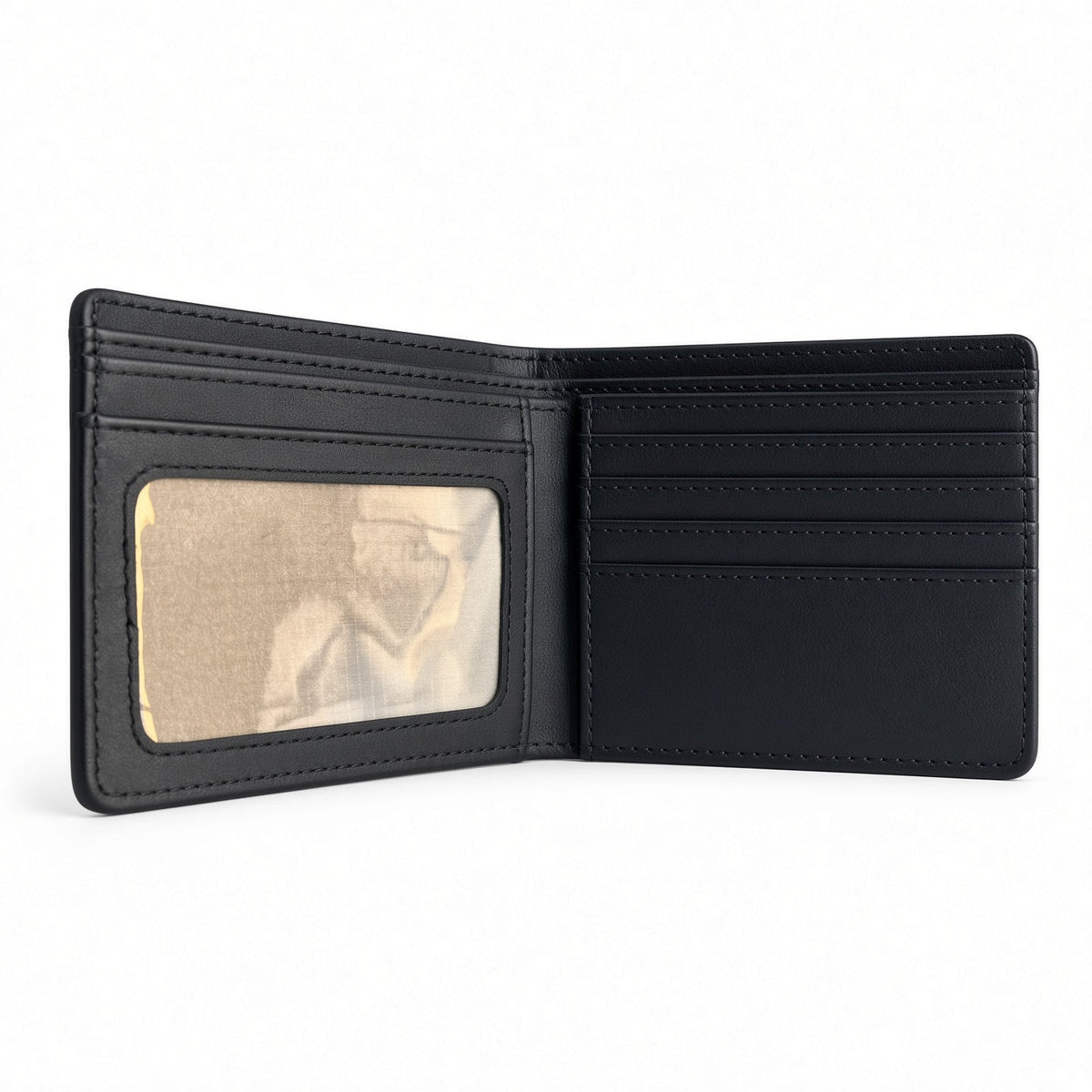 Men's RFID Bifold Wallet - Black - SCRT - It's your choice