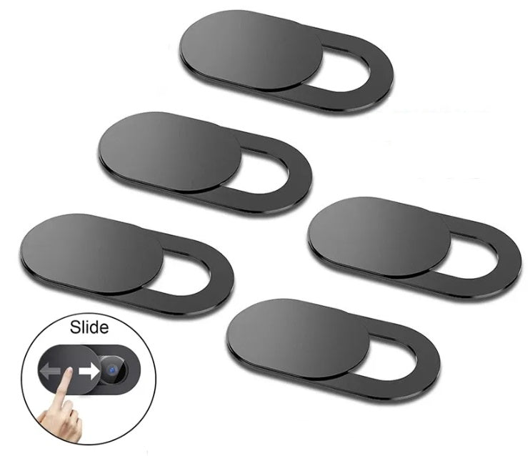 Protect Your Privacy: Pack of 5, Camera Security Covers for Phones, Laptops, Tablets, and Other Devices - SCRT - It's your choice