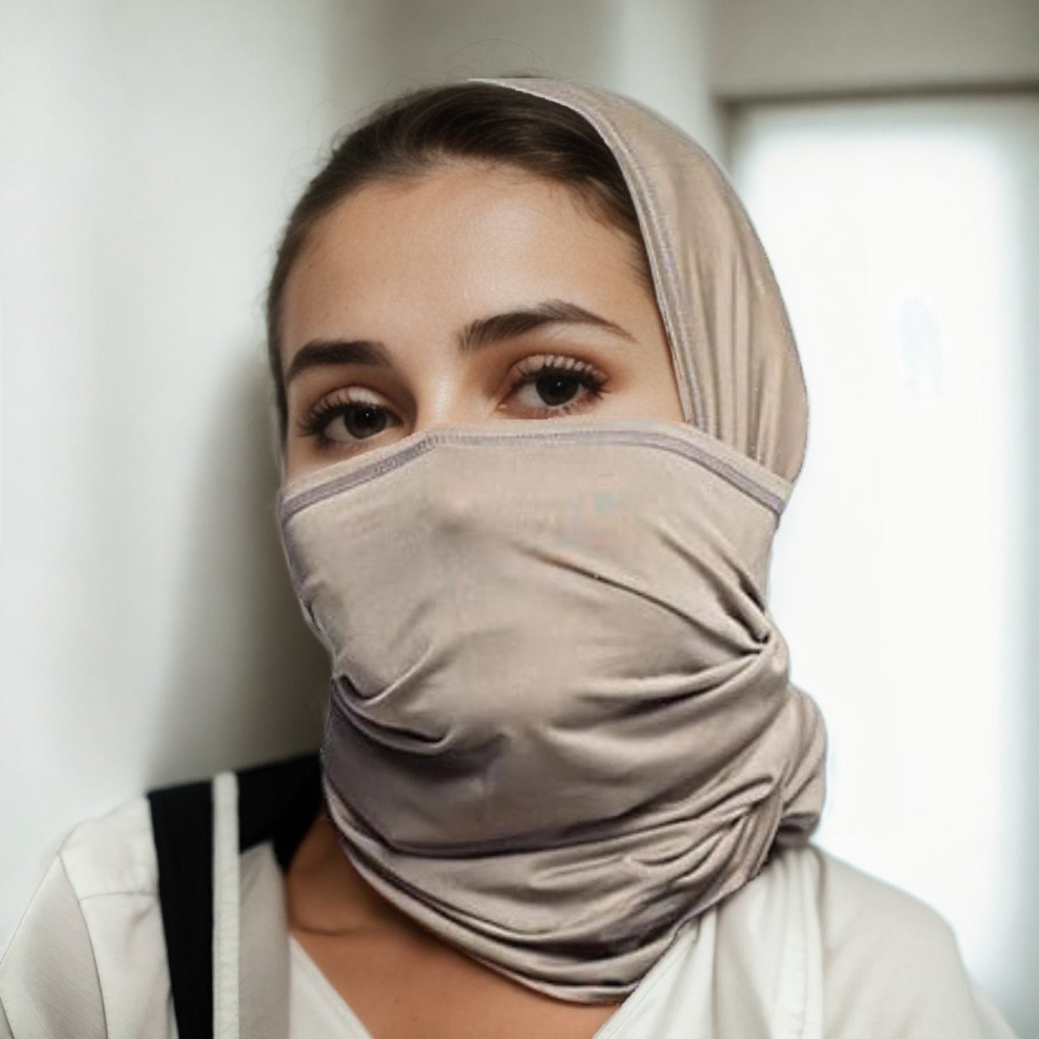 Shielding EMF Protection Neck Gaiter: Wrap Yourself in Wellness on the Move - SCRT - It's your choice