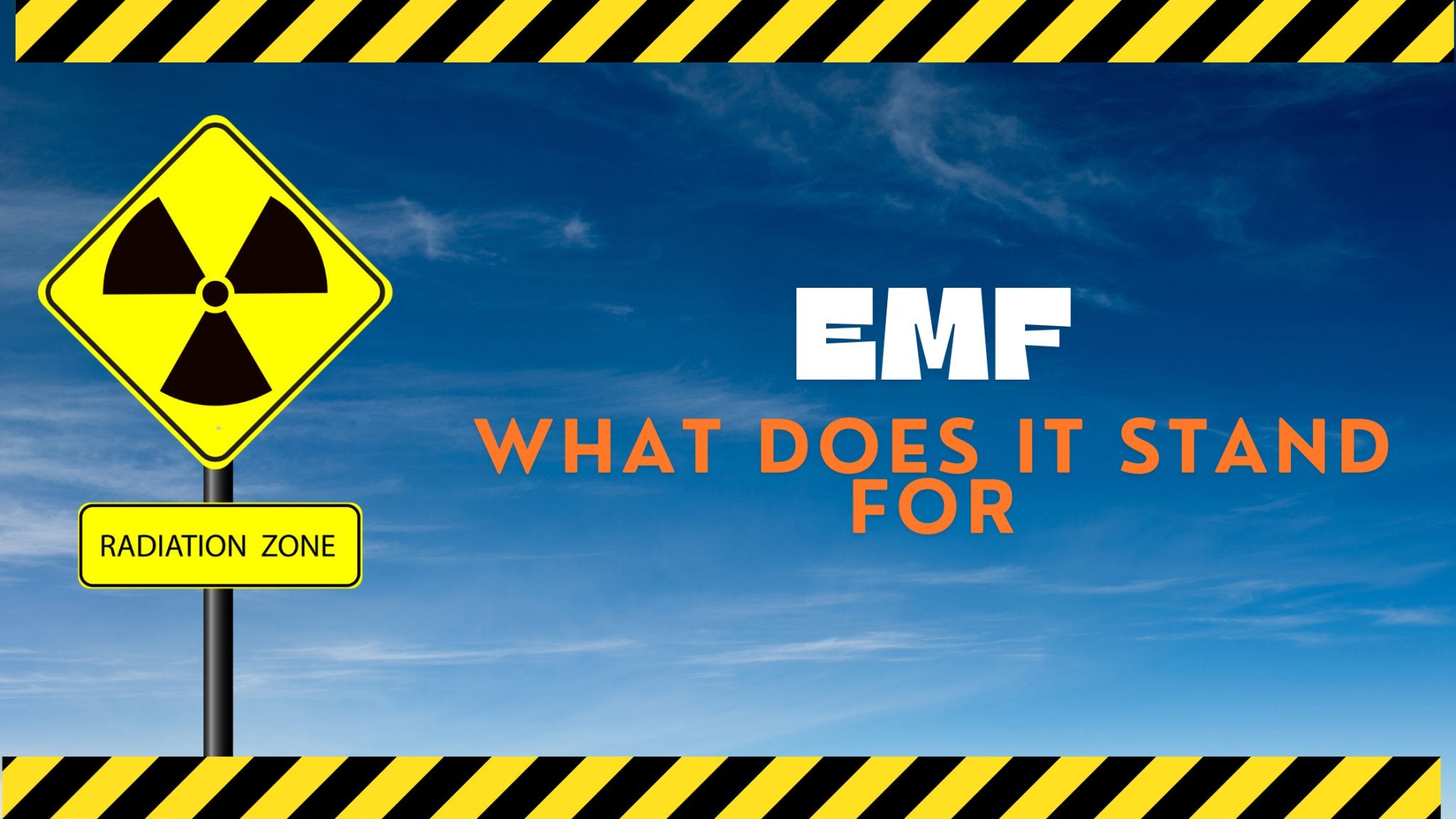 What does EMF stand for? SCRT It's your choice