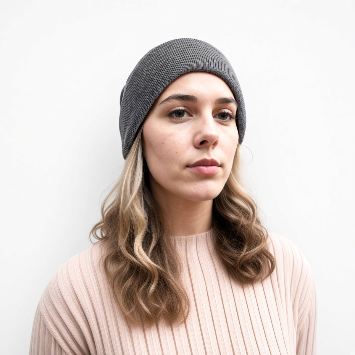 EMF Blocking Wool Beanie - Grey - SCRT - It's your choice