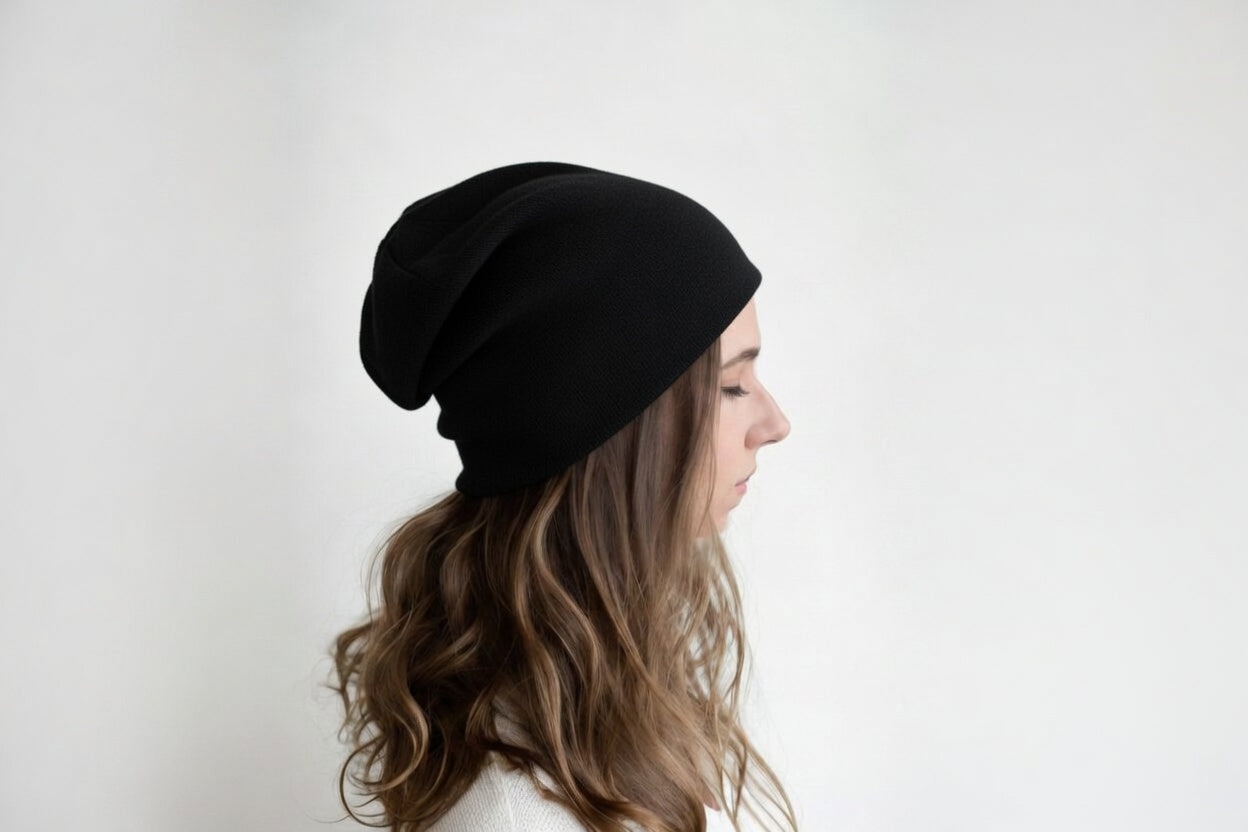 EMF Blocking Beanie - Black