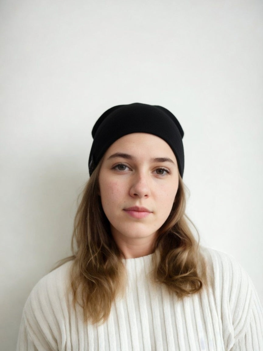 EMF Blocking Beanie - Black