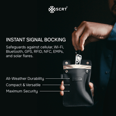 Key Fob Faraday Bag - SCRT - It's your choice