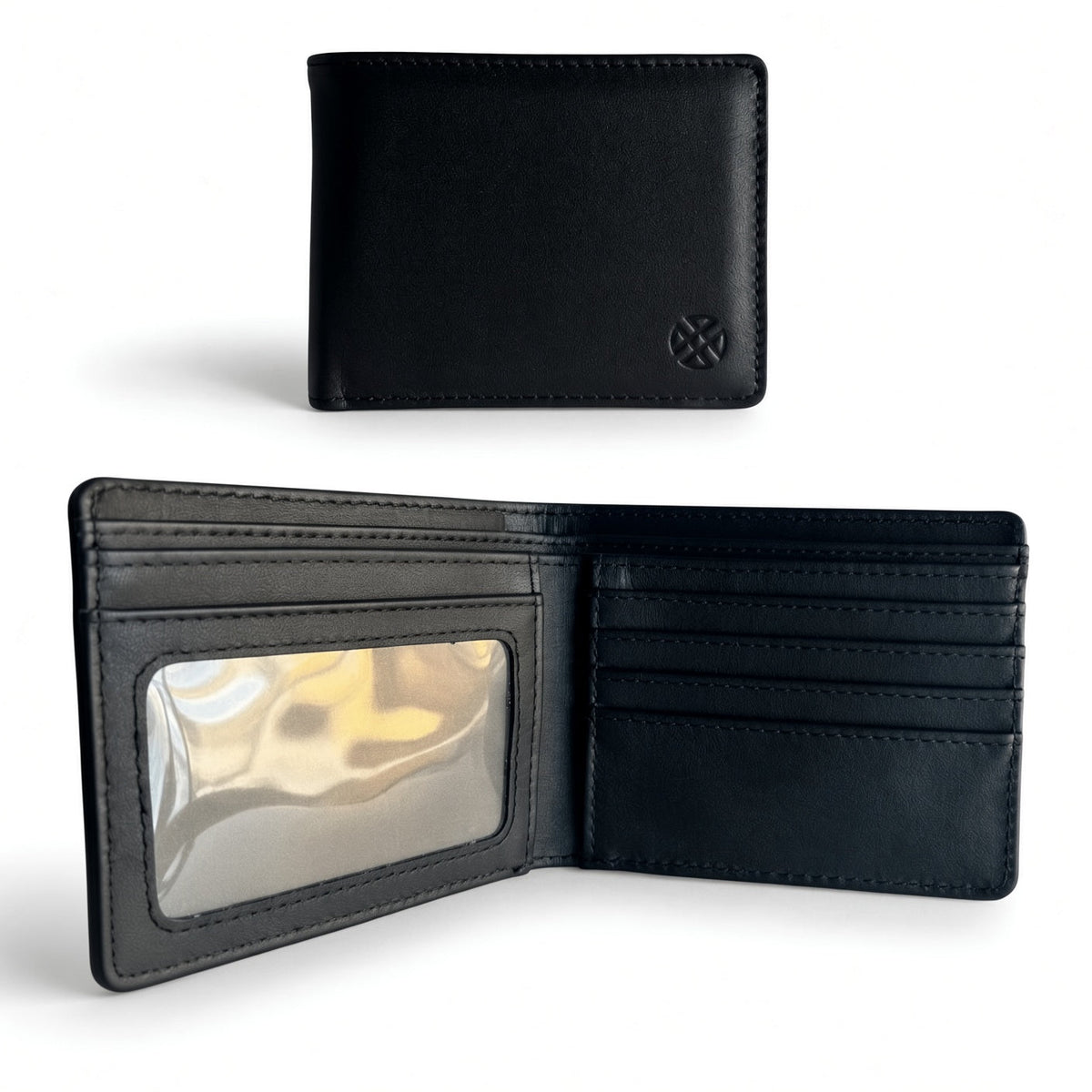 Men's RFID Bifold Wallet - Black - SCRT - It's your choice
