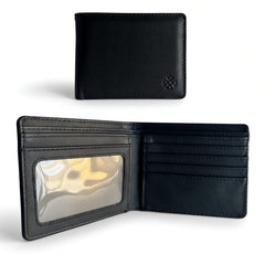Men's RFID Bifold Wallet - Black - SCRT - It's your choice