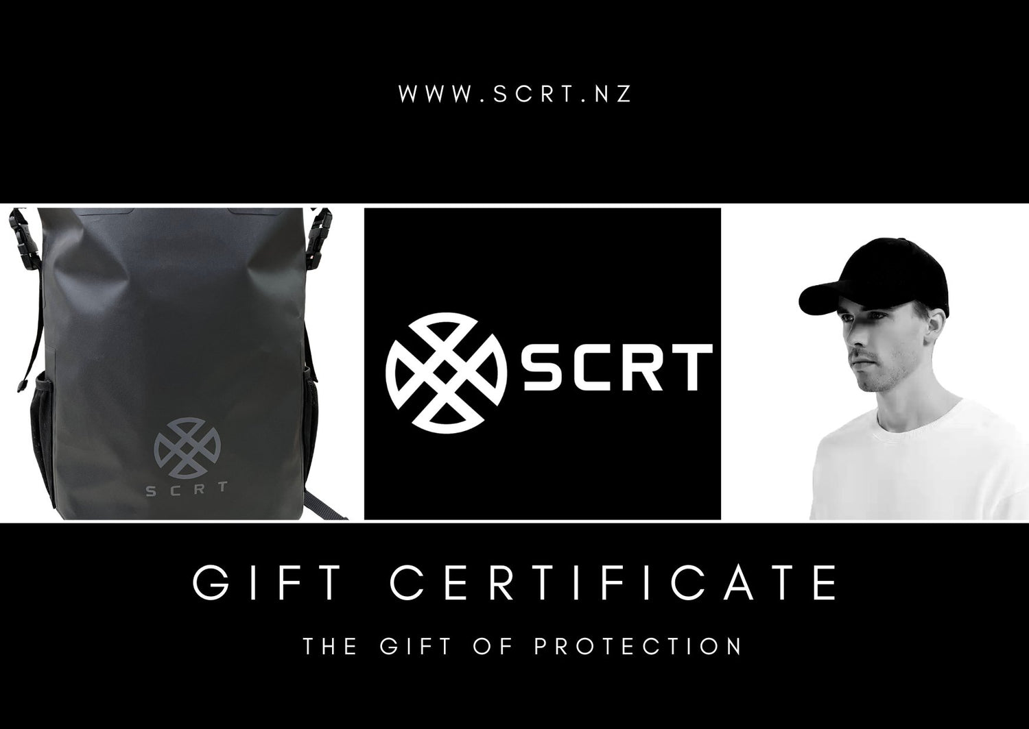 SCRT Gift Card - The Gift of protection - SCRT - It's your choice