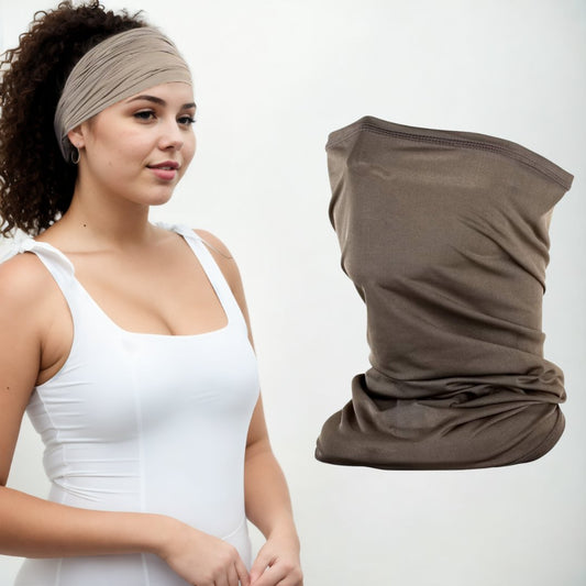 Shielding EMF Protection Neck Gaiter: Wrap Yourself in Wellness on the Move - SCRT - It's your choice