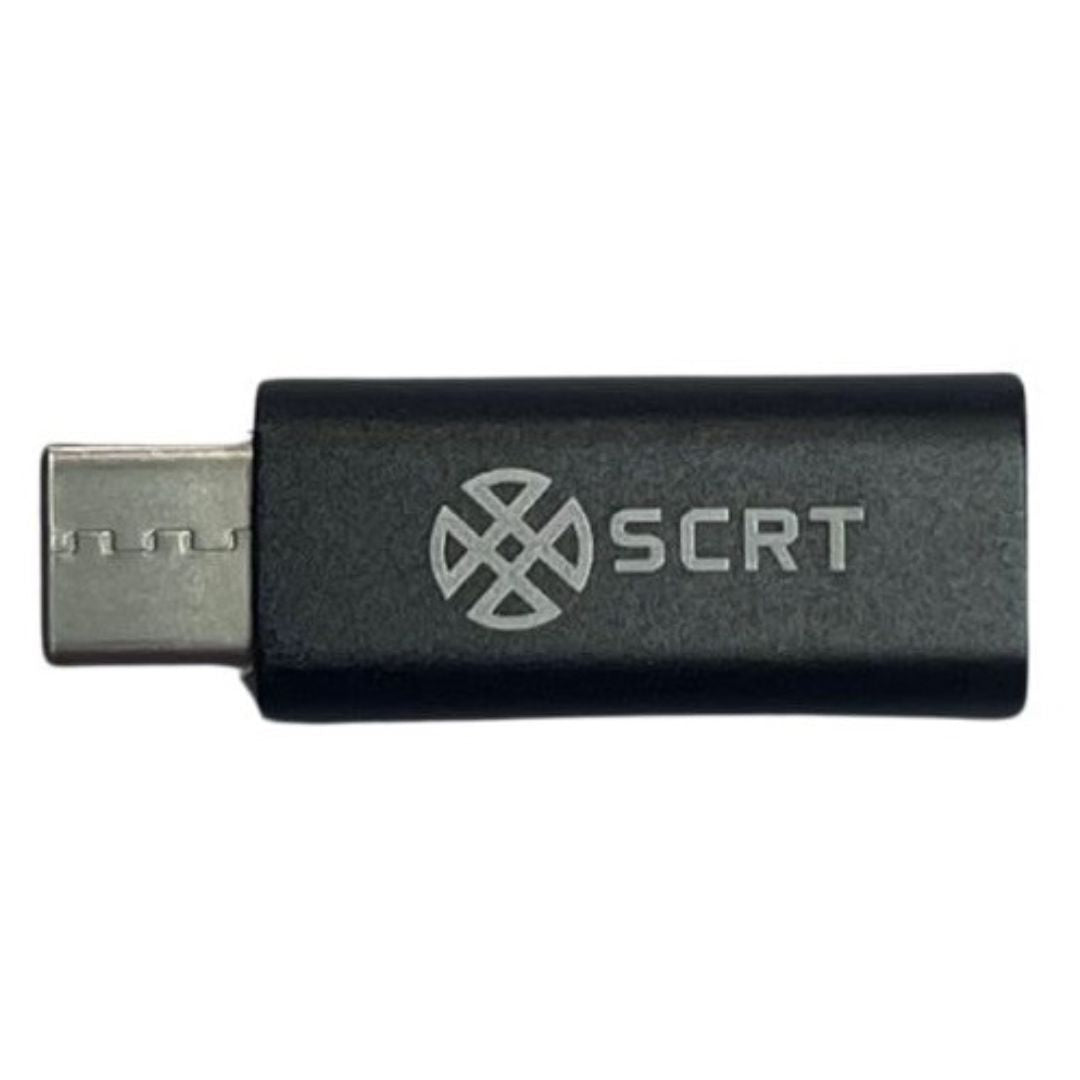 USB Data Blocker Type C 3.0 by SCRT - Defend your data - USB Protection - SCRT - It's your choice