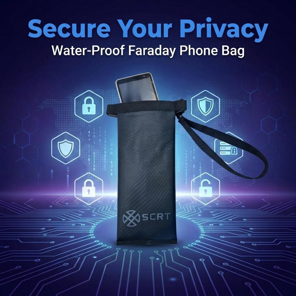 Waterproof Faraday Phone Bag - SCRT - It's your choice