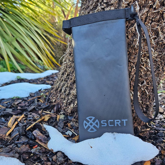 Waterproof Faraday Phone Bag by SCRT - 3 Layers of Faraday Protection - SCRT - It's your choice